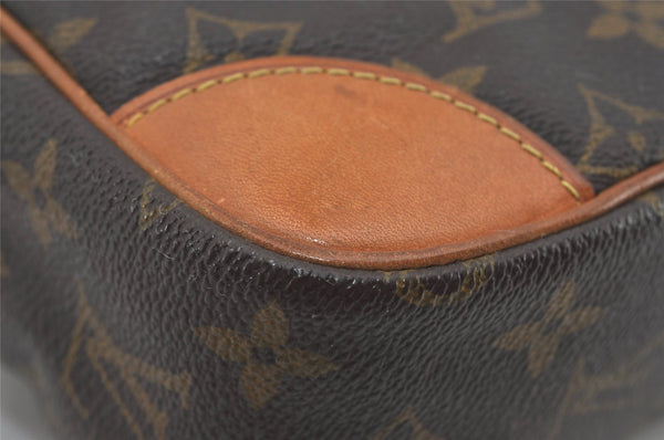 Authentic Louis Vuitton Monogram Compiegne 28 Clutch Hand Bag M51845 LV 4391I