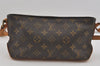 Authentic Louis Vuitton Monogram Trotteur Shoulder Cross Bag M51240 LV 4392I