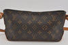 Authentic Louis Vuitton Monogram Trotteur Shoulder Cross Bag M51240 LV 4392I