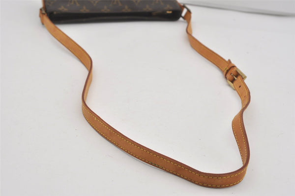 Authentic Louis Vuitton Monogram Trotteur Shoulder Cross Bag M51240 LV 4392I