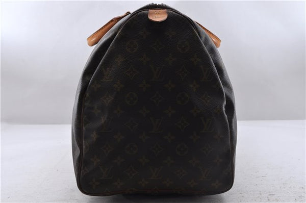 Authentic Louis Vuitton Monogram Keepall 55 Travel Boston Bag M41424 LV 4394D