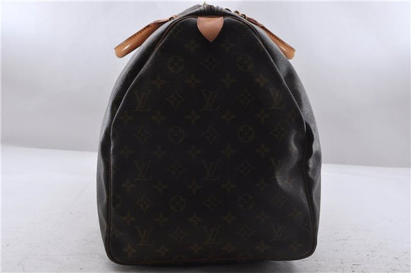 Authentic Louis Vuitton Monogram Keepall 55 Travel Boston Bag M41424 LV 4394D