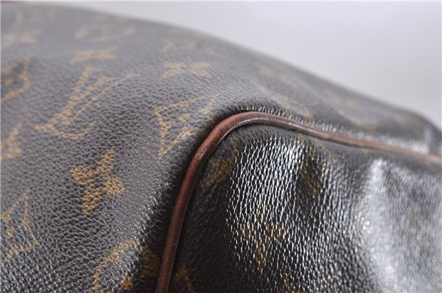 Authentic Louis Vuitton Monogram Keepall 55 Travel Boston Bag M41424 LV 4394D