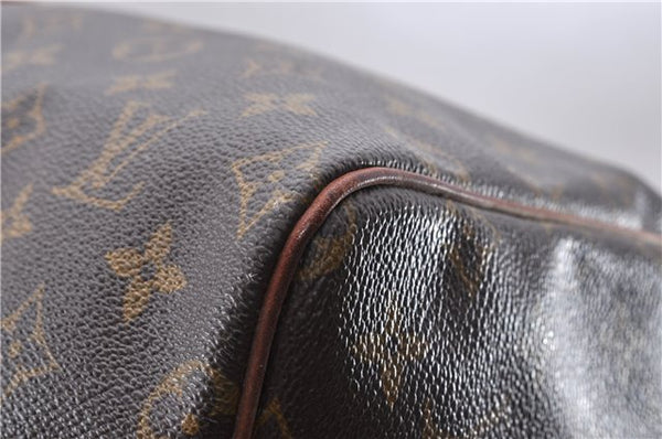 Authentic Louis Vuitton Monogram Keepall 55 Travel Boston Bag M41424 LV 4394D