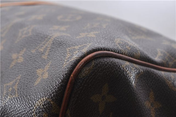 Authentic Louis Vuitton Monogram Keepall 55 Travel Boston Bag M41424 LV 4394D