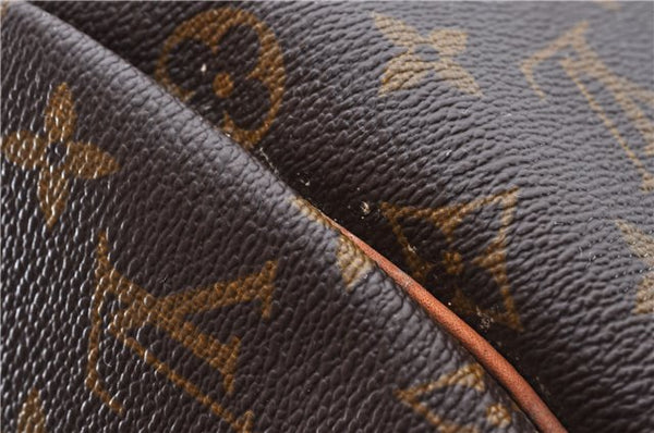 Authentic Louis Vuitton Monogram Keepall 55 Travel Boston Bag M41424 LV 4394D