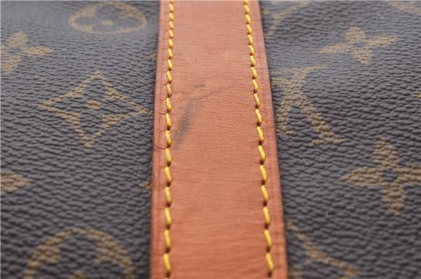 Authentic Louis Vuitton Monogram Keepall 55 Travel Boston Bag M41424 LV 4394D