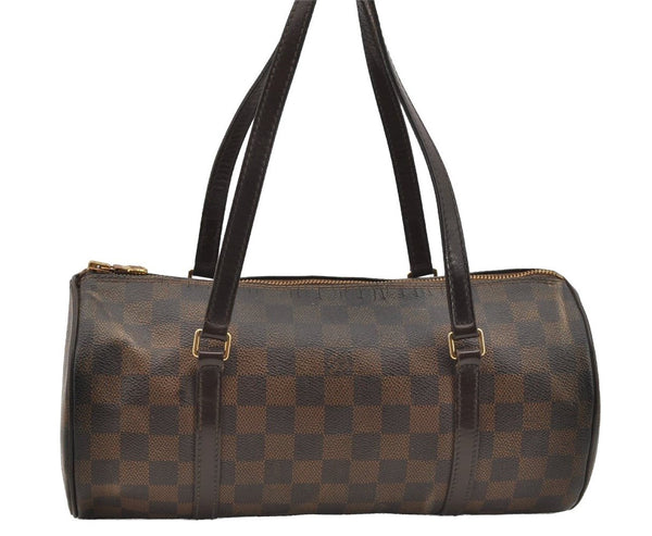 Authentic Louis Vuitton Damier Papillon 30 Hand Bag Purse N51303 LV 4394I