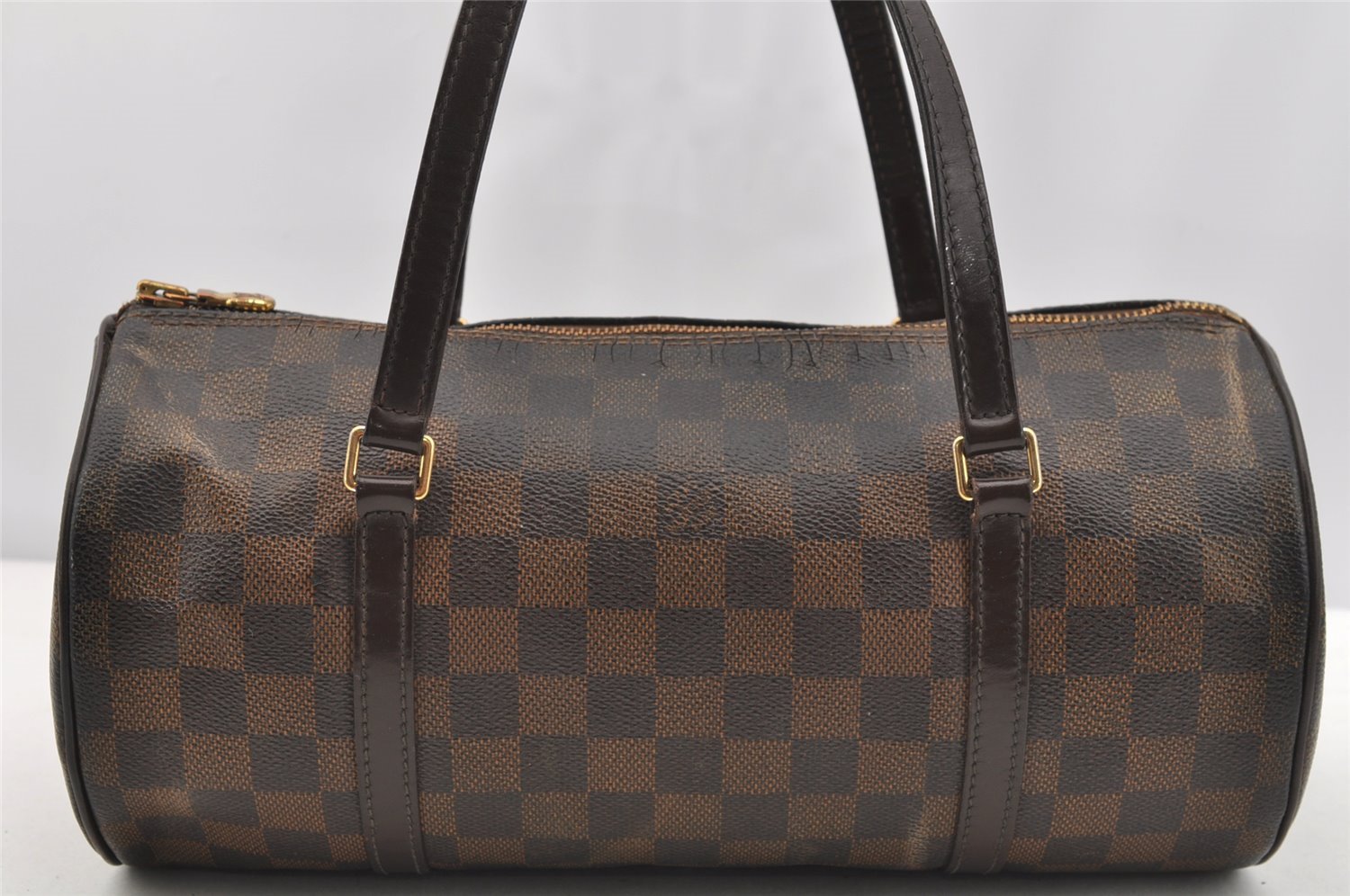 Authentic Louis Vuitton Damier Papillon 30 Hand Bag Purse N51303 LV 4394I