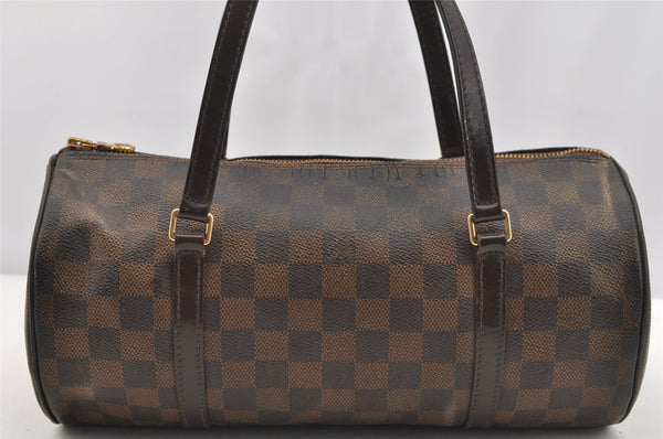 Authentic Louis Vuitton Damier Papillon 30 Hand Bag Purse N51303 LV 4394I