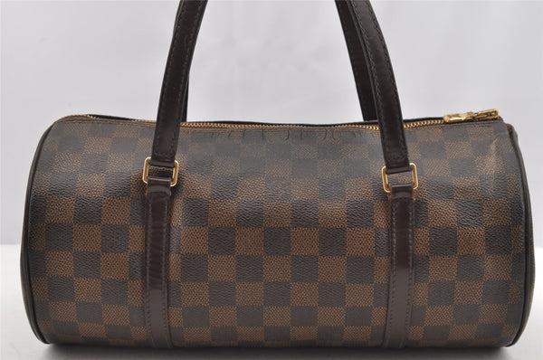 Authentic Louis Vuitton Damier Papillon 30 Hand Bag Purse N51303 LV 4394I