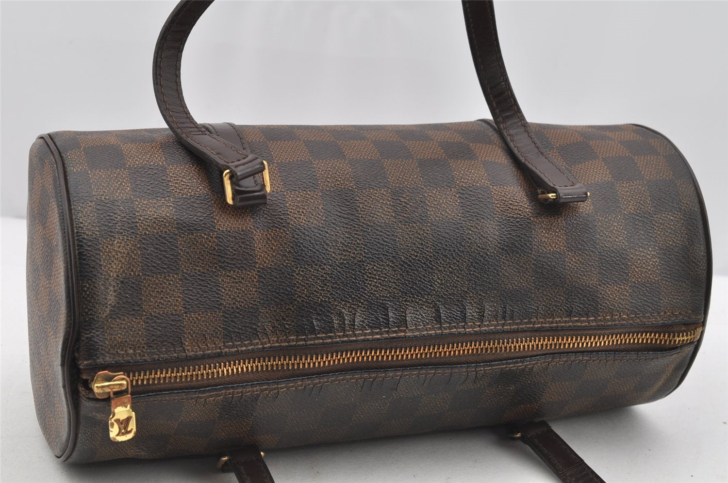 Authentic Louis Vuitton Damier Papillon 30 Hand Bag Purse N51303 LV 4394I