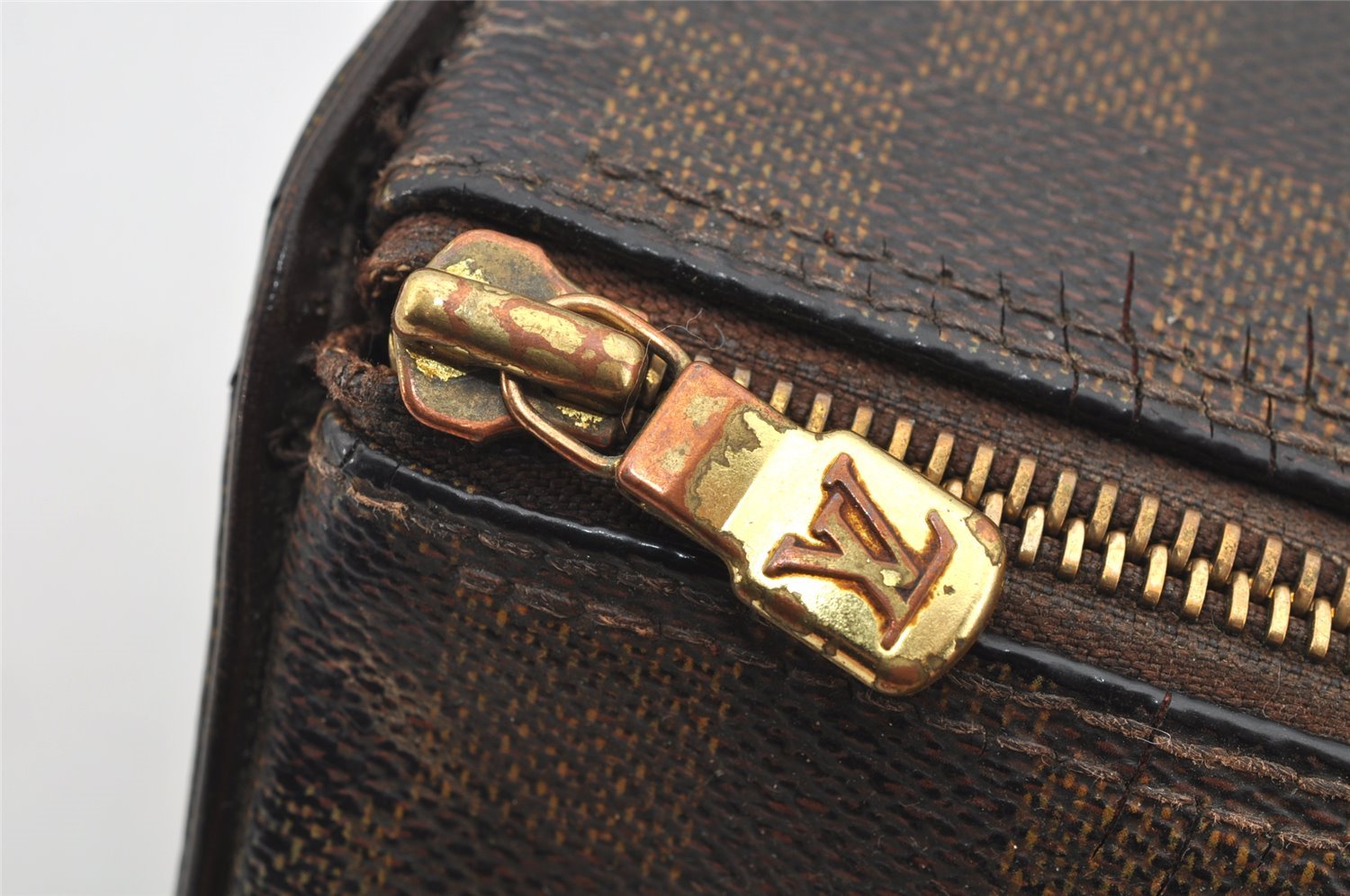 Authentic Louis Vuitton Damier Papillon 30 Hand Bag Purse N51303 LV 4394I