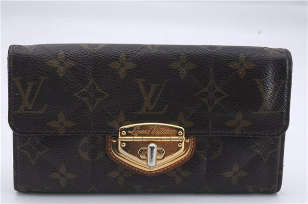 Auth Louis Vuitton Monogram Etoile Portefeuille Sarah Wallet M66556 LV 4395D