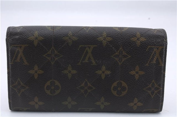 Auth Louis Vuitton Monogram Etoile Portefeuille Sarah Wallet M66556 LV 4395D