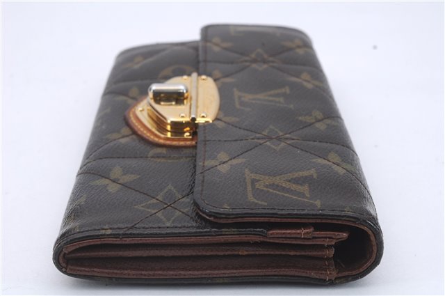 Auth Louis Vuitton Monogram Etoile Portefeuille Sarah Wallet M66556 LV 4395D