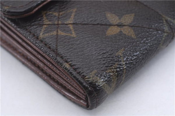 Auth Louis Vuitton Monogram Etoile Portefeuille Sarah Wallet M66556 LV 4395D