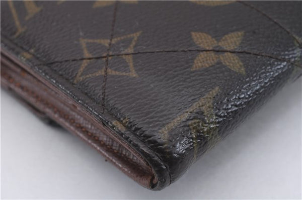 Auth Louis Vuitton Monogram Etoile Portefeuille Sarah Wallet M66556 LV 4395D