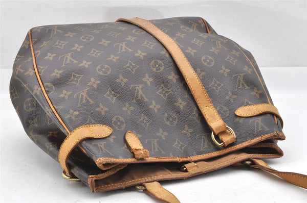 Authentic Louis Vuitton Monogram Batignolles Vertical Tote Bag M51153 Junk 4395I