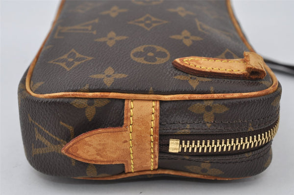 Auth Louis Vuitton Monogram Marly Bandouliere Shoulder Bag M51828 LV Junk 4396I