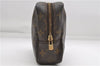 Auth Louis Vuitton Monogram Trousse Toilette 23 Clutch Hand Bag M47524 LV 4397D