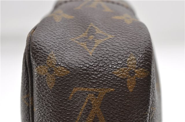 Auth Louis Vuitton Monogram Trousse Toilette 23 Clutch Hand Bag M47524 LV 4397D