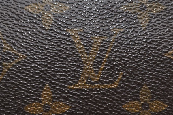 Auth Louis Vuitton Monogram Trousse Toilette 23 Clutch Hand Bag M47524 LV 4397D