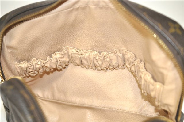 Auth Louis Vuitton Monogram Trousse Toilette 23 Clutch Hand Bag M47524 LV 4397D