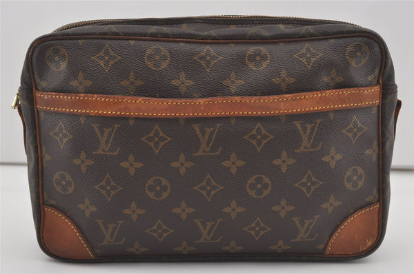 Authentic Louis Vuitton Monogram Trocadero 30 Shoulder Bag M51272 LV Junk 4397I