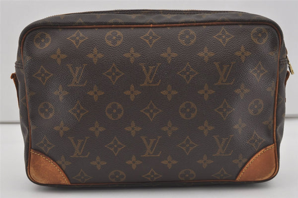 Authentic Louis Vuitton Monogram Trocadero 30 Shoulder Bag M51272 LV Junk 4397I