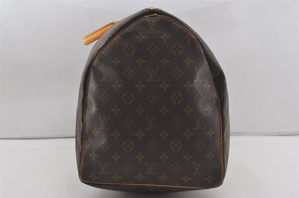 Authentic Louis Vuitton Monogram Keepall 55 Travel Boston Bag M41424 Junk 4398I