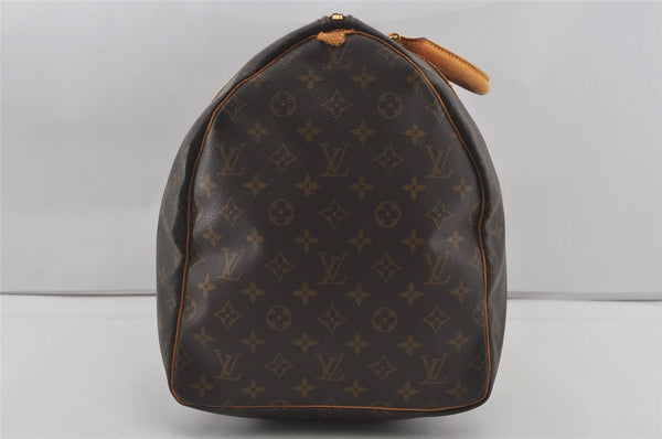 Authentic Louis Vuitton Monogram Keepall 55 Travel Boston Bag M41424 Junk 4398I