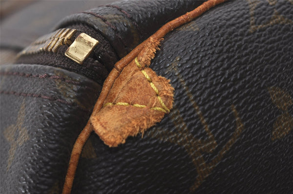 Authentic Louis Vuitton Monogram Keepall 55 Travel Boston Bag M41424 Junk 4398I