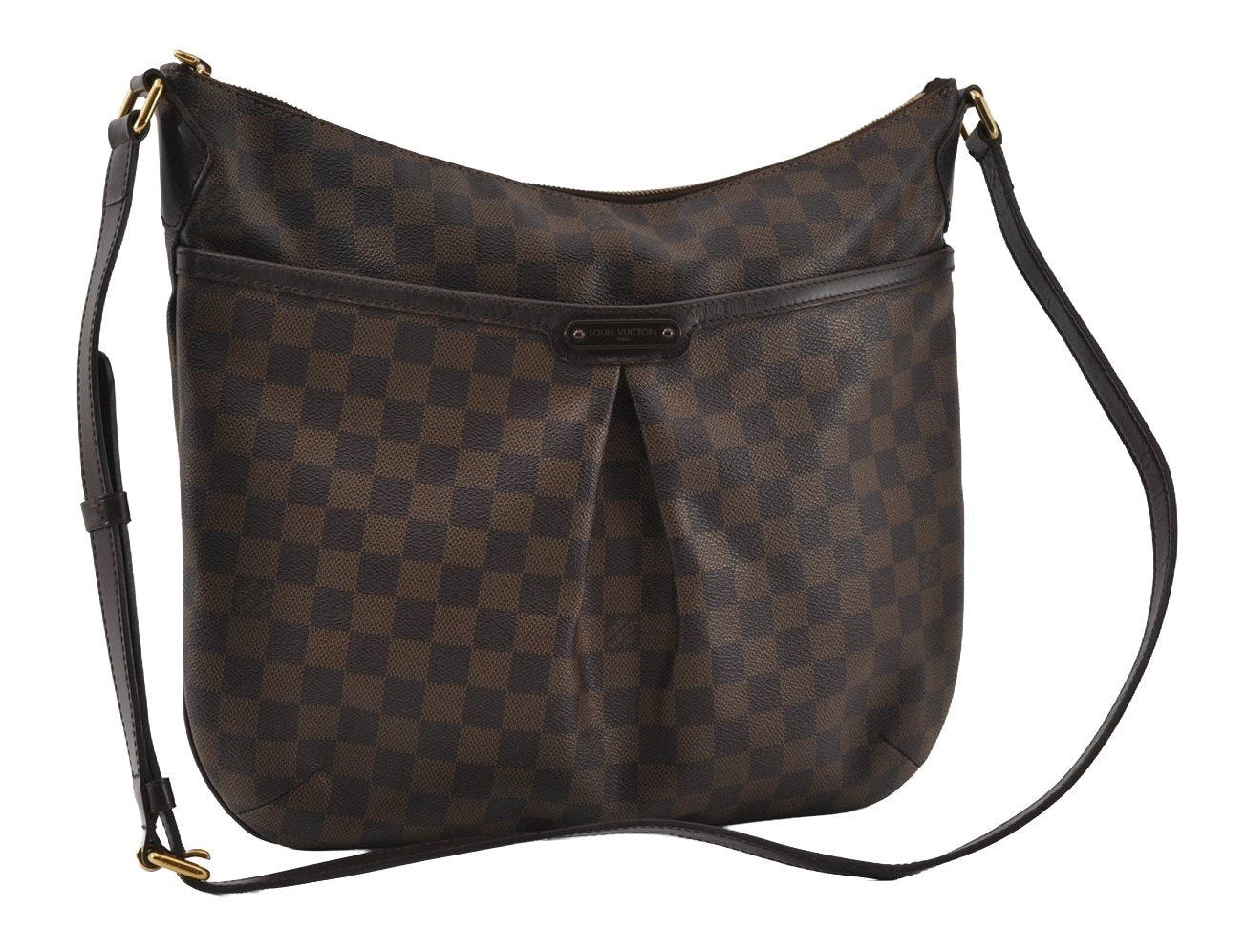 Authentic Louis Vuitton Damier Bloomsbury GM Shoulder Cross Bag N42250 LV 4399I