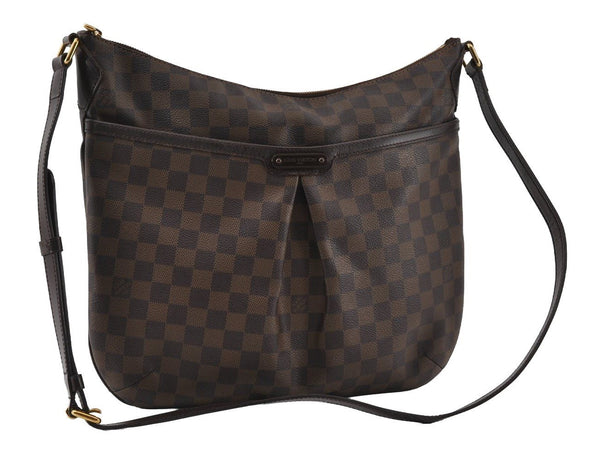 Authentic Louis Vuitton Damier Bloomsbury GM Shoulder Cross Bag N42250 LV 4399I