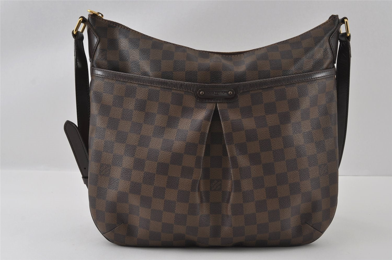 Authentic Louis Vuitton Damier Bloomsbury GM Shoulder Cross Bag N42250 LV 4399I
