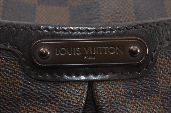 Authentic Louis Vuitton Damier Bloomsbury GM Shoulder Cross Bag N42250 LV 4399I