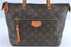 Authentic Louis Vuitton Monogram Iena PM Shoulder Tote Bag M42268 LV 4400B