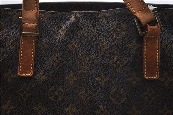 Authentic Louis Vuitton Monogram Cabas Alto Tote Bag M51152 LV Junk 4400D