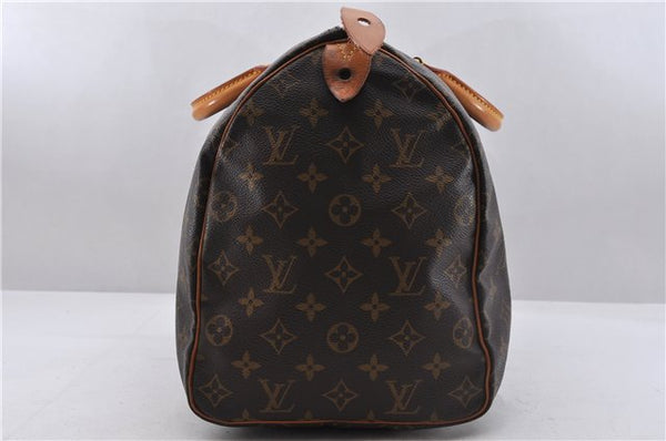 Authentic Louis Vuitton Monogram Speedy 40 Hand Bag M41522 LV 4401D