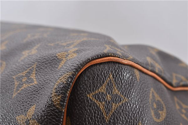 Authentic Louis Vuitton Monogram Speedy 40 Hand Bag M41522 LV 4401D