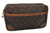 Authentic Louis Vuitton Monogram Compiegne 28 Clutch Hand Bag M51845 LV 4401I