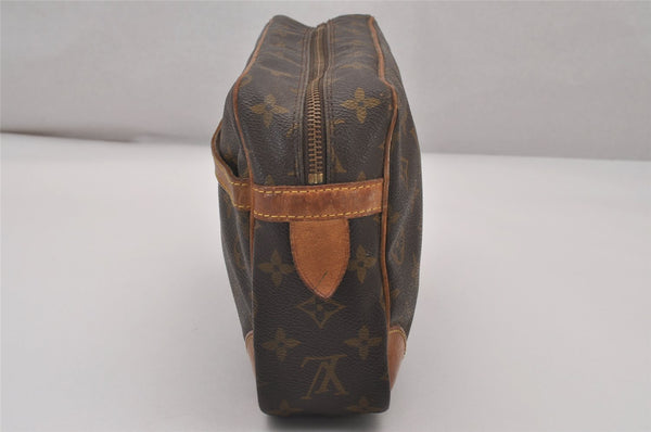 Authentic Louis Vuitton Monogram Compiegne 28 Clutch Hand Bag M51845 LV 4401I