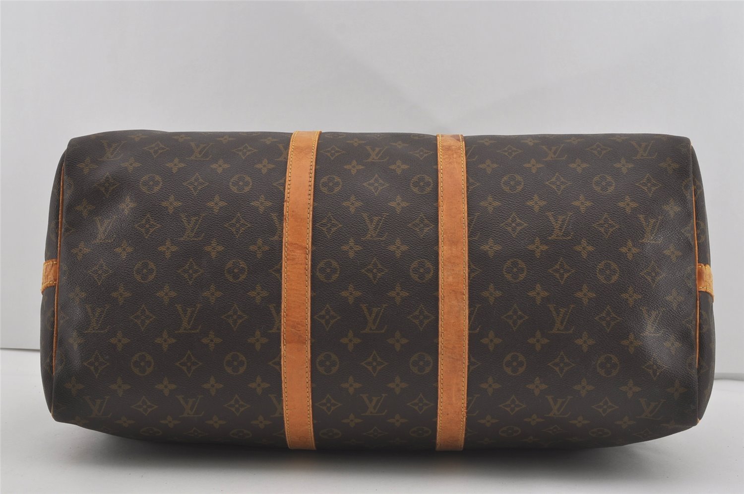 Authentic Louis Vuitton Monogram Keepall Bandouliere 55 M41414 Boston Bag 4403I