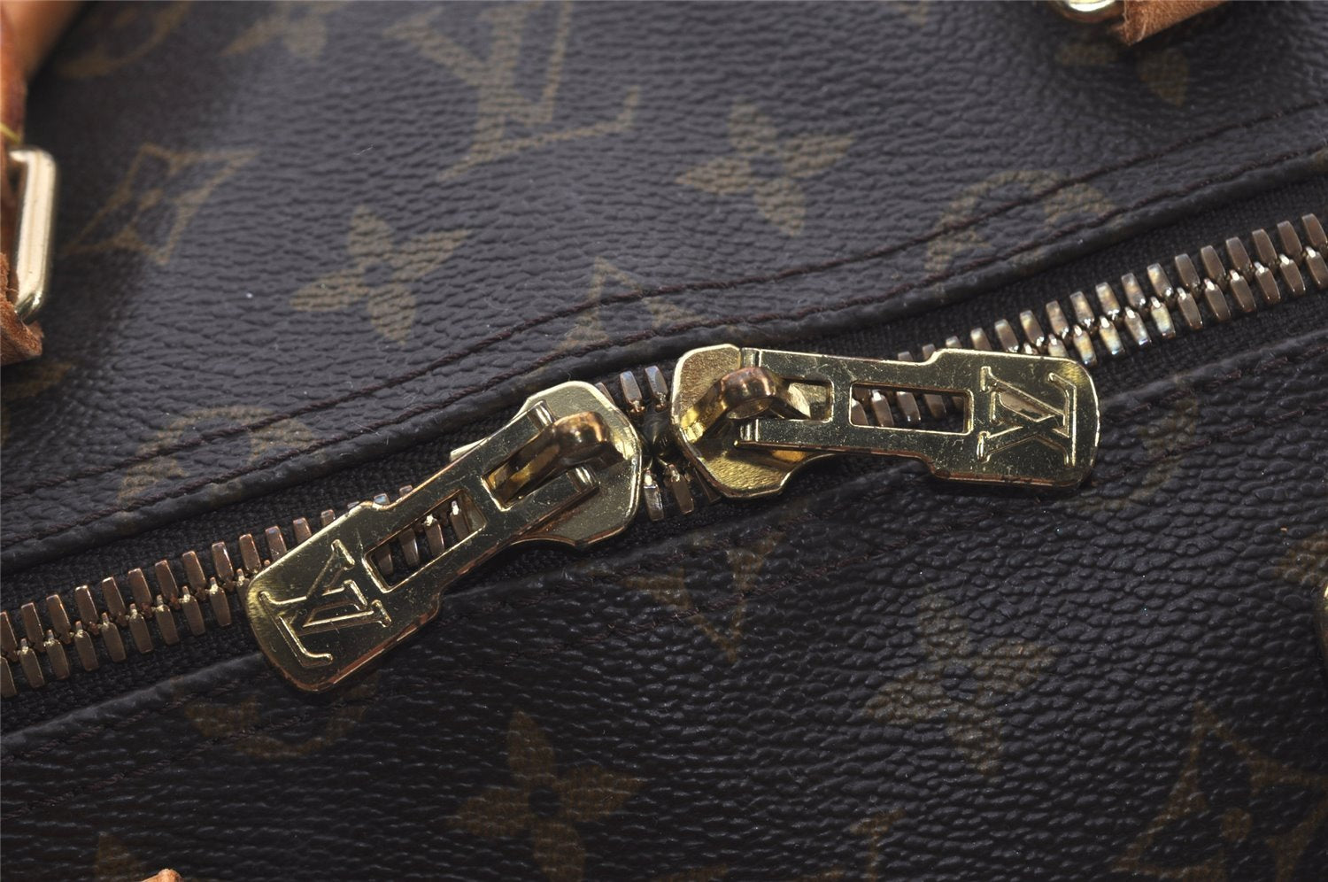 Authentic Louis Vuitton Monogram Keepall Bandouliere 55 M41414 Boston Bag 4403I