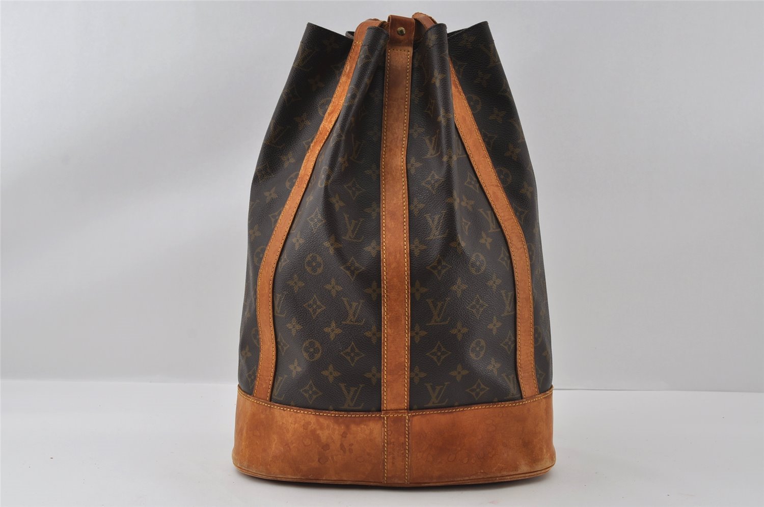 Authentic Louis Vuitton Monogram Randonnee GM Shoulder Bag M42244 LV 4404I