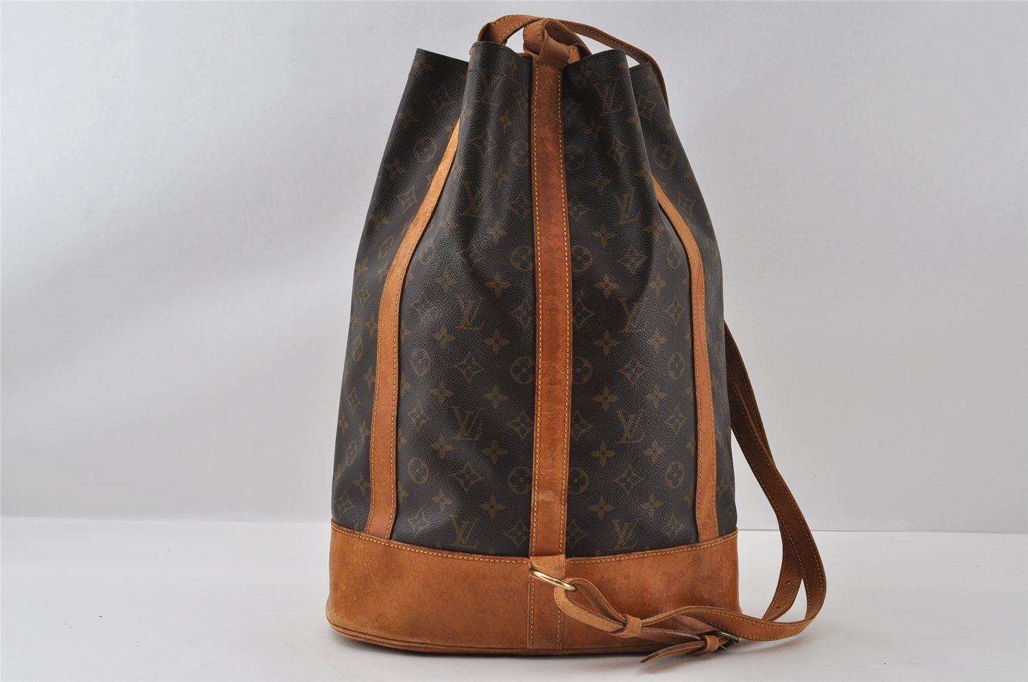 Authentic Louis Vuitton Monogram Randonnee GM Shoulder Bag M42244 LV 4404I