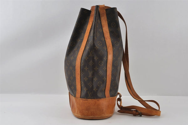 Authentic Louis Vuitton Monogram Randonnee GM Shoulder Bag M42244 LV 4404I