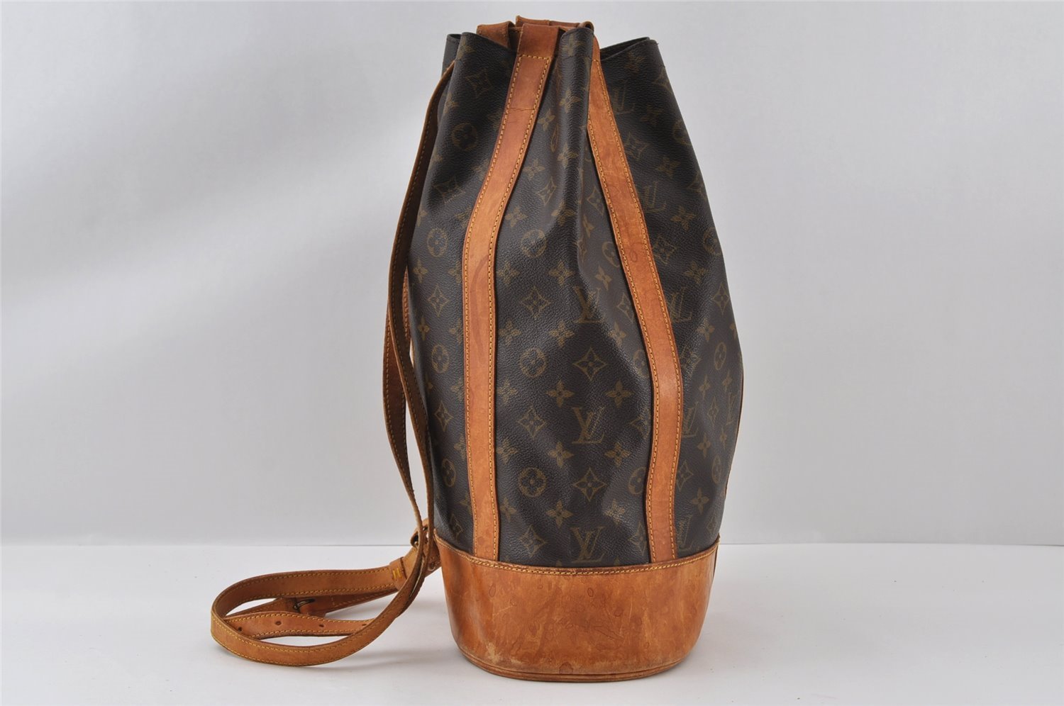 Authentic Louis Vuitton Monogram Randonnee GM Shoulder Bag M42244 LV 4404I