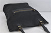 Authentic GIVENCHY Nylon Leather Shoulder Tote Bag Purse Black 4405C